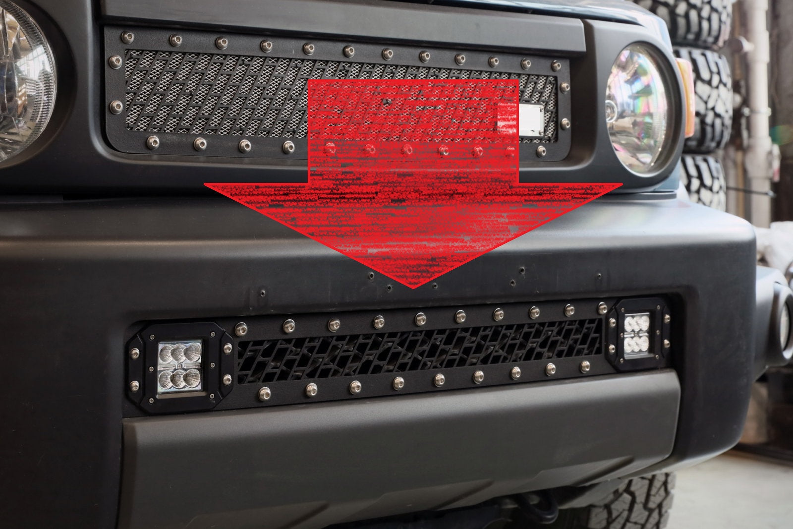 Toyota Fj Cruiser Lower Grill
