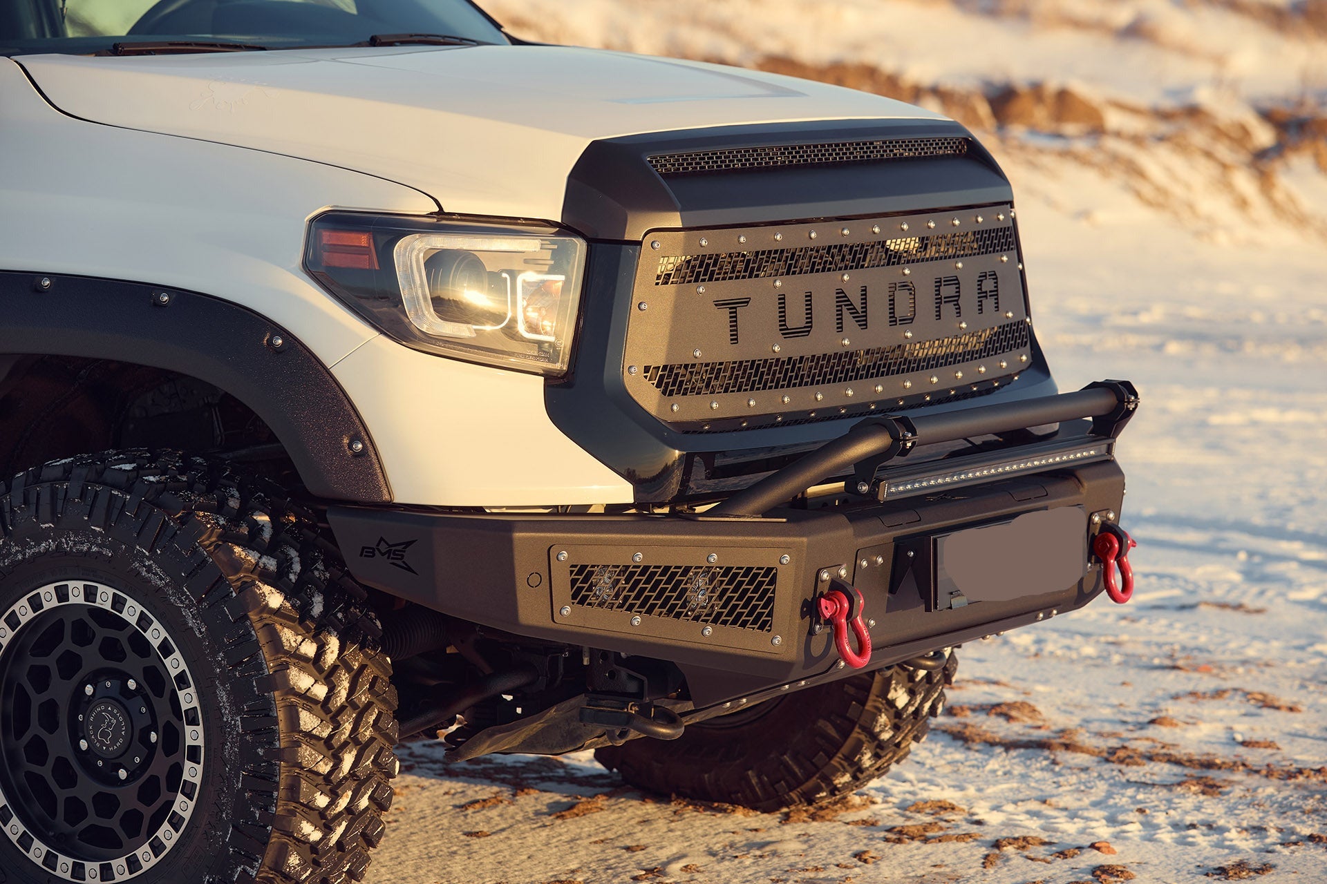 Grill For Toyota Tundra 2013-2021 Black Logo TUNDRA