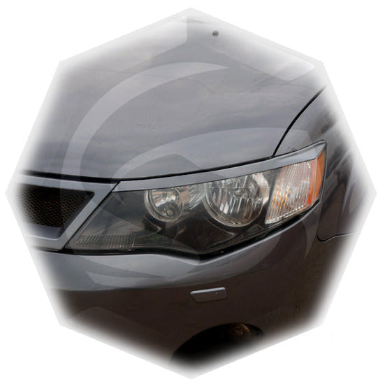 Eyelids For Mitsubishi Outlander XL 2008-2010 Abs Plastic